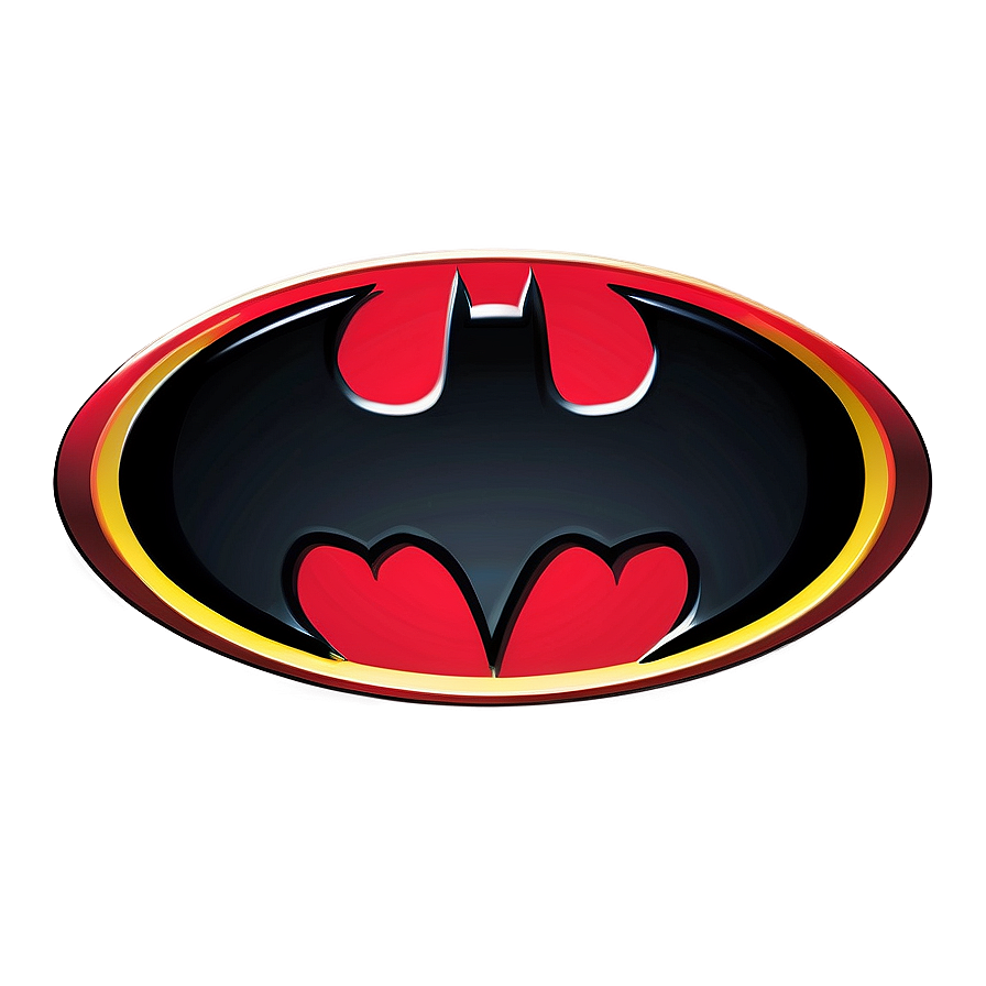 Comic Style Batman Logo Png Oor39 PNG Image