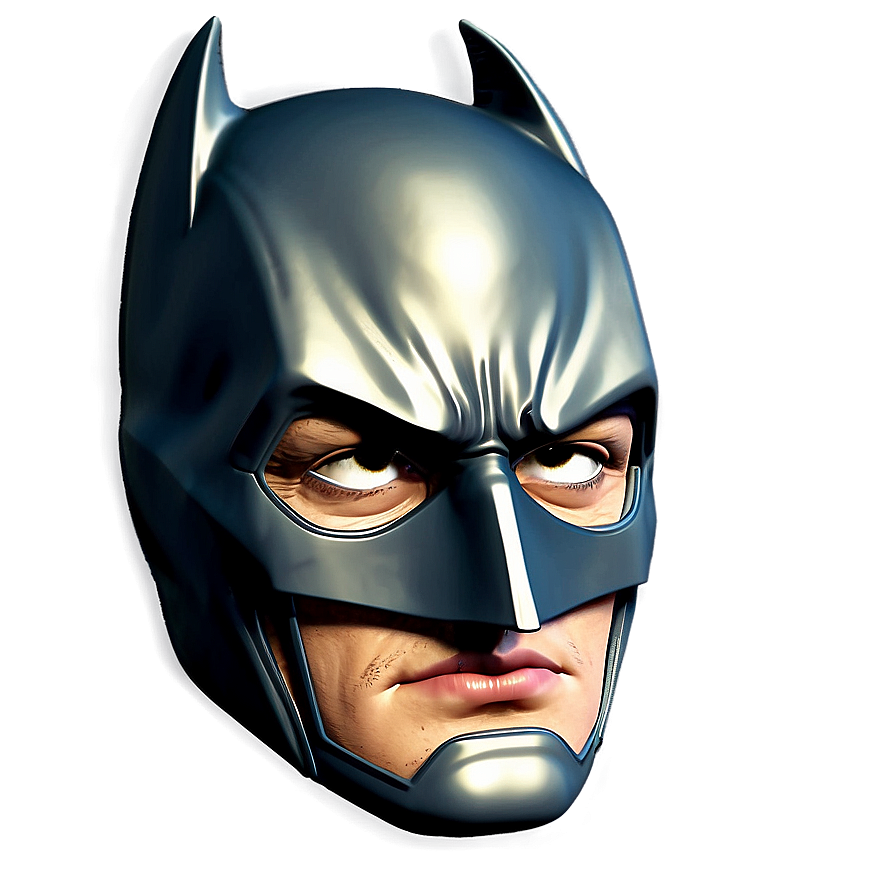 Comic Style Batman Mask Png Mep PNG Image