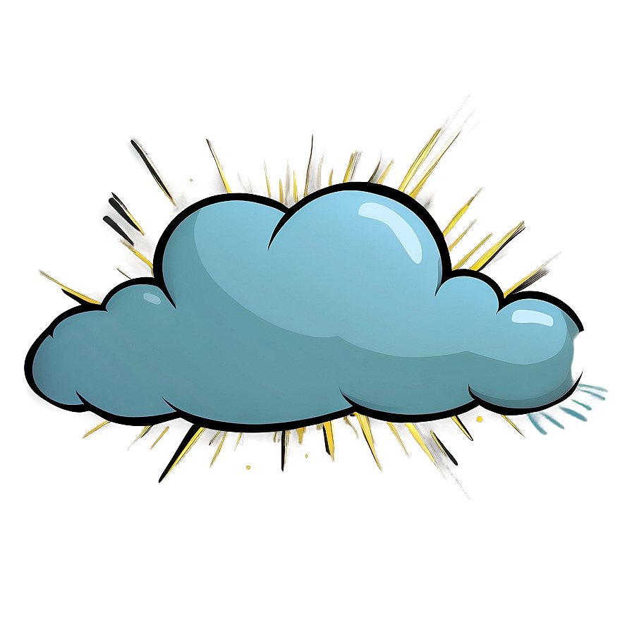 Comic Style Fart Cloud Png Fes17 PNG Image