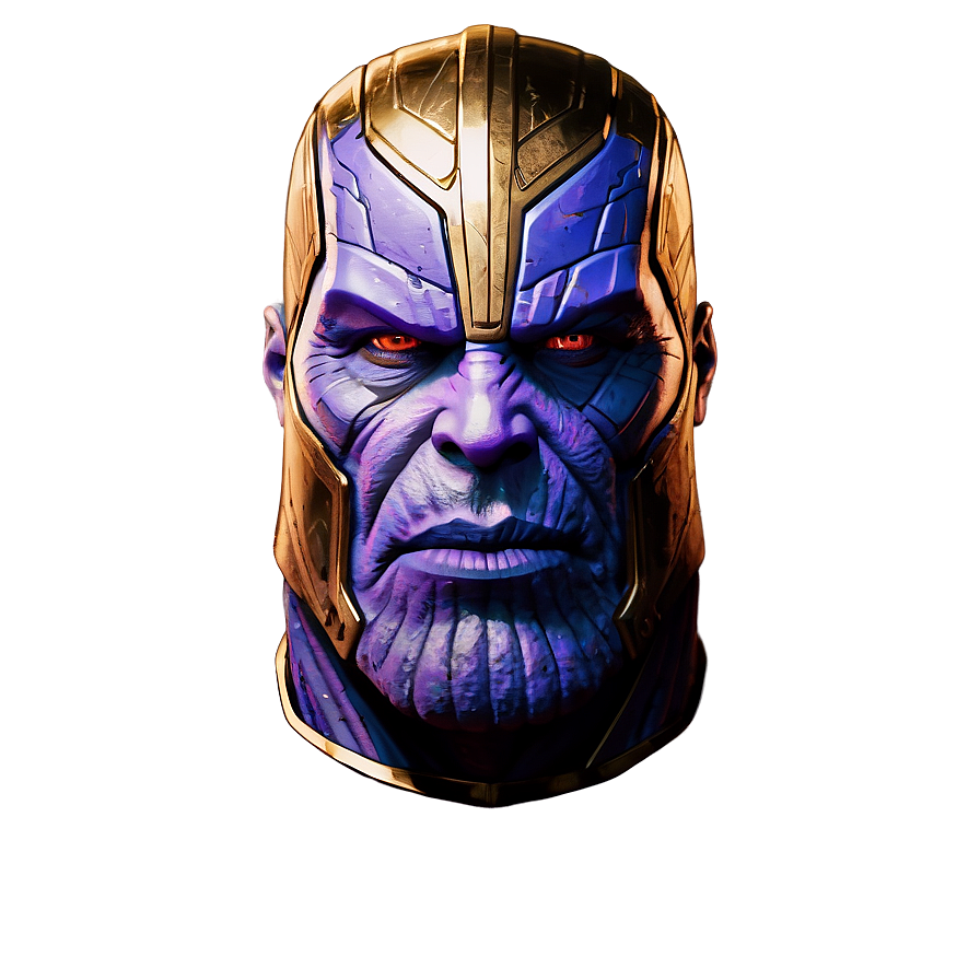 Comic Style Thanos Png Ajk70 PNG Image