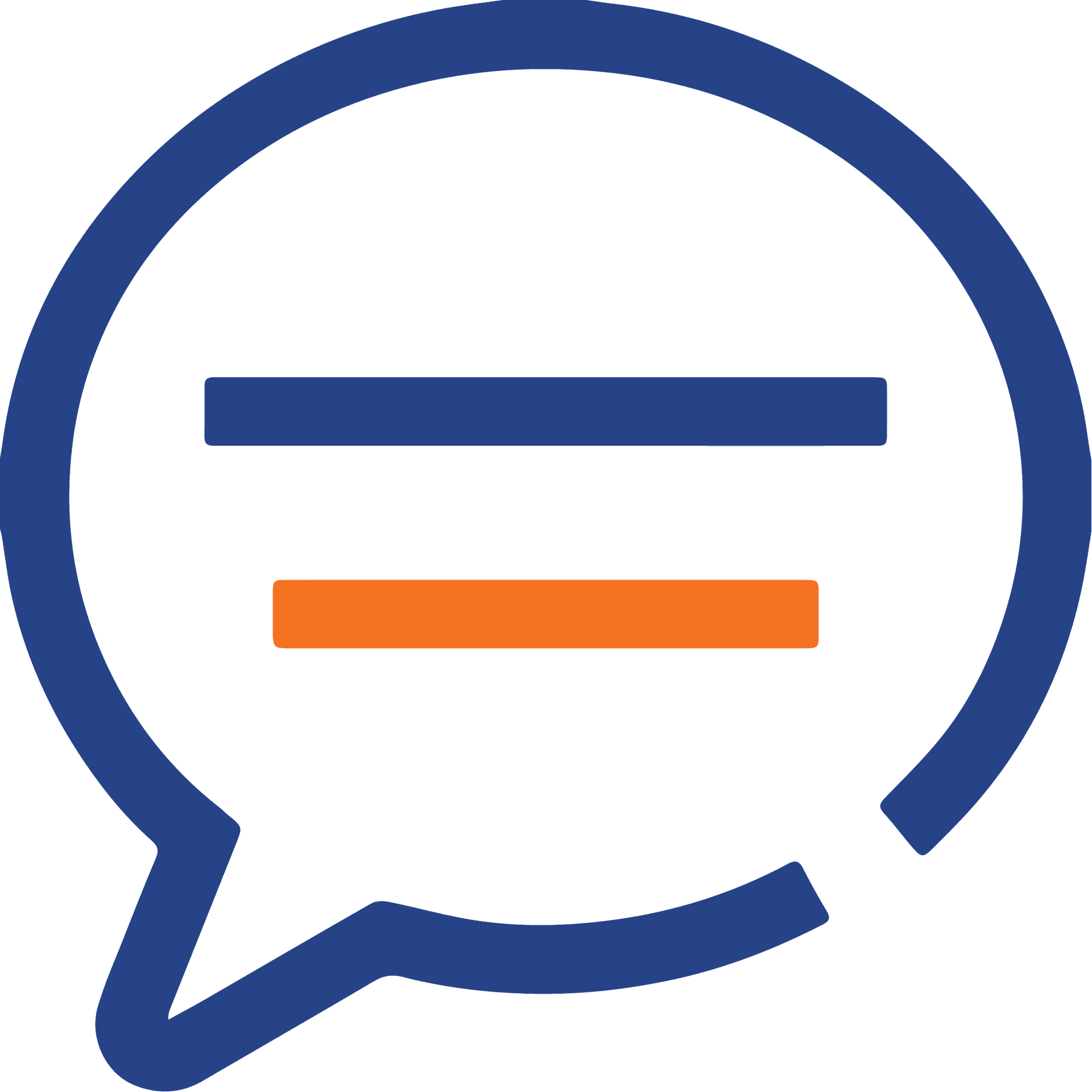 Comment Bubble Icon Blue Background PNG Image