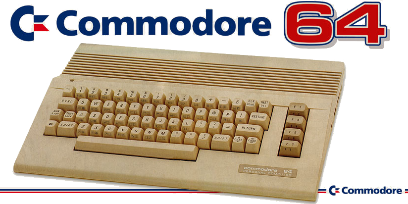 Commodore64 Classic Computer PNG Image