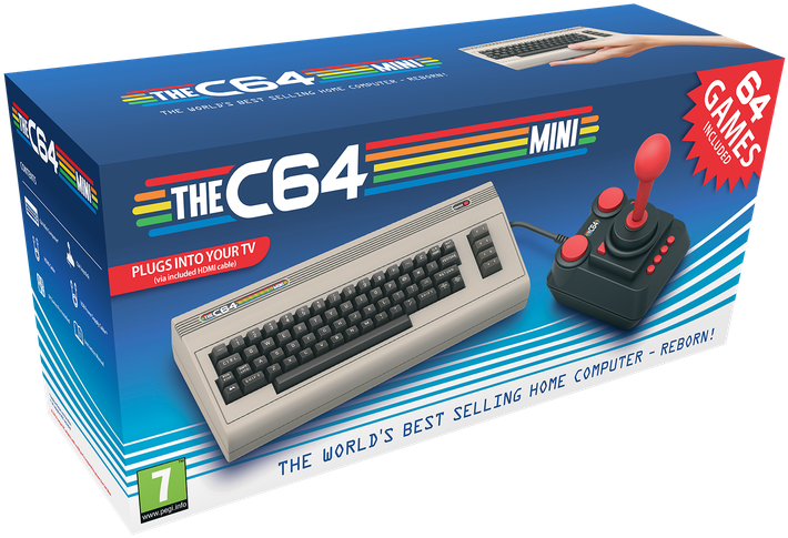 Commodore64 Mini Box PNG Image