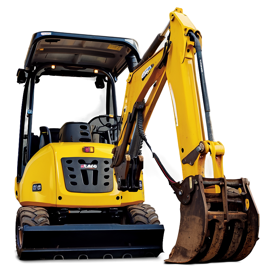 Compact Backhoe Equipment Png Wun36 PNG Image