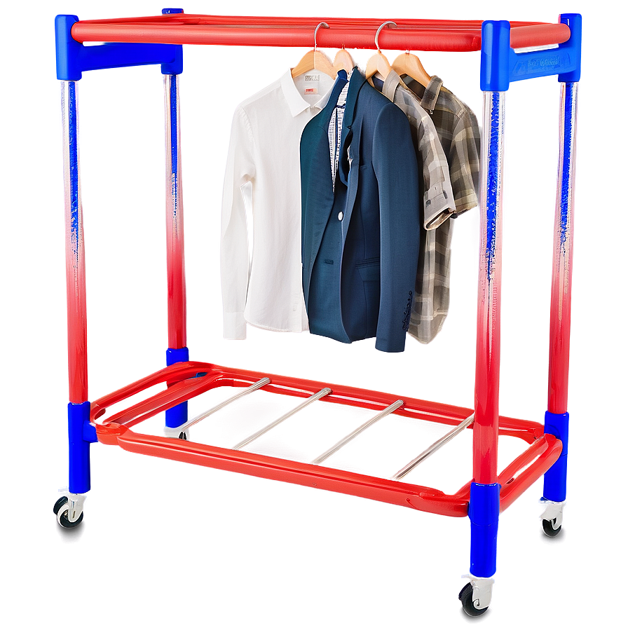 Compact Clothes Rack Png 06272024 PNG Image