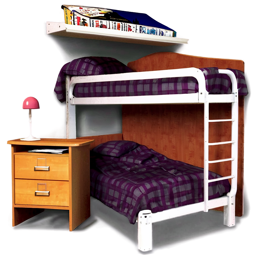 Compact Dorm Room Png Par PNG Image