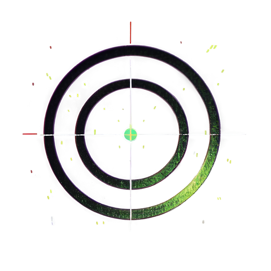 Compact Dot Crosshair Png 8 PNG Image