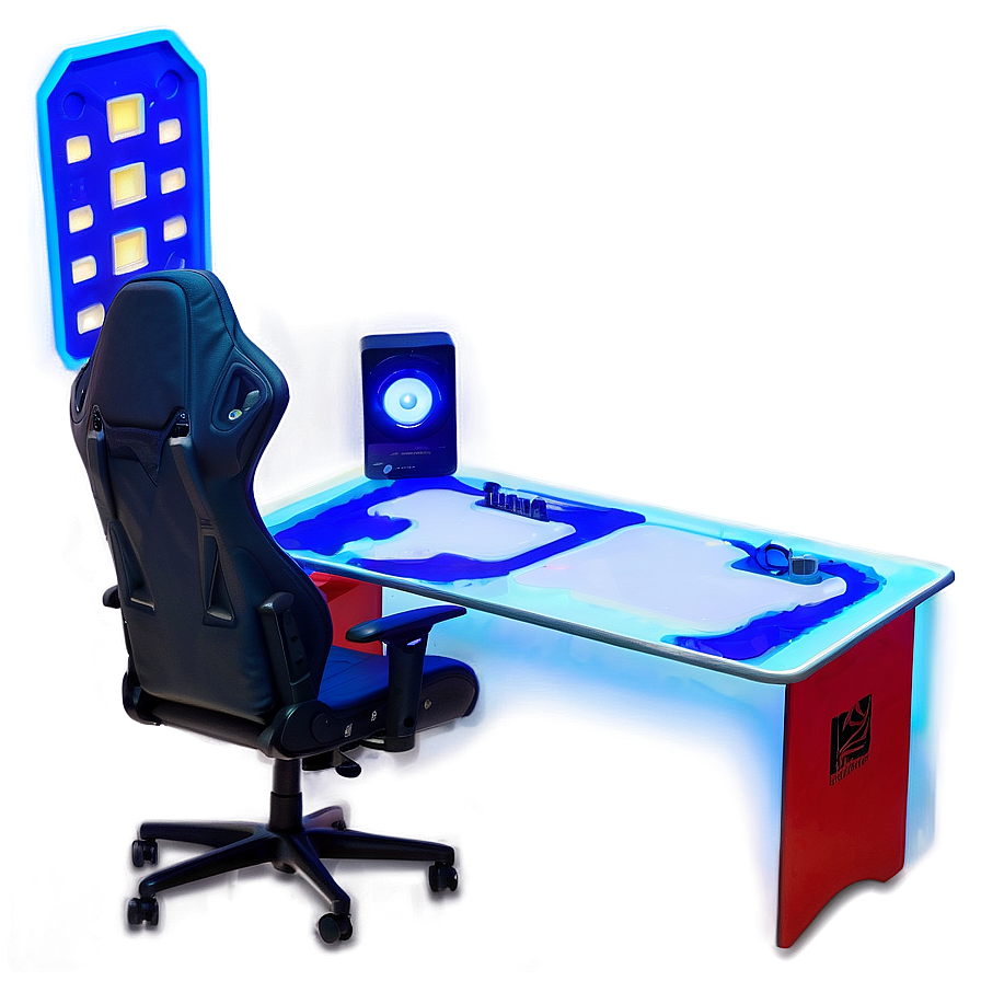 Compact Gaming Desk Space Png Lkt PNG Image