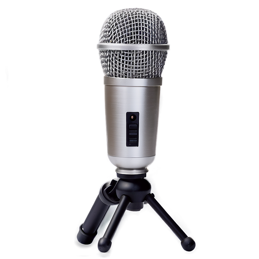 Compact Microphone On Stand Png Ynt PNG Image