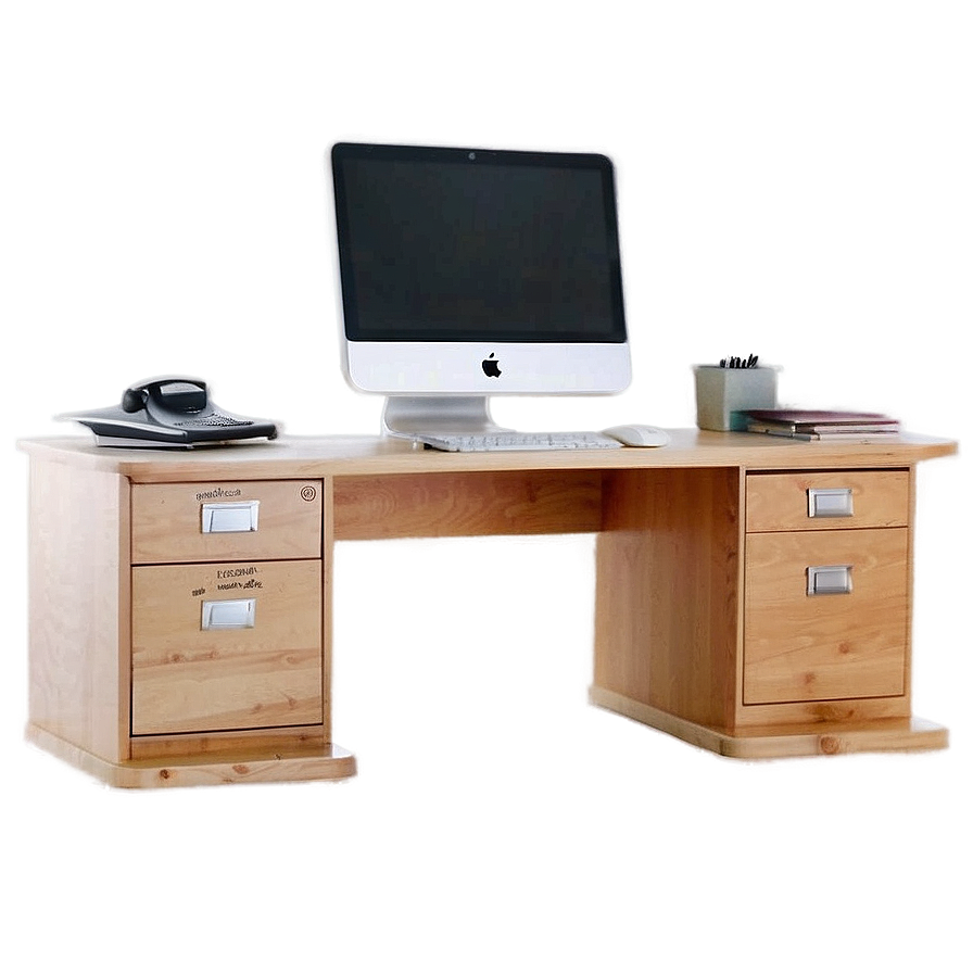 Compact Office Desk Png 06122024 PNG Image