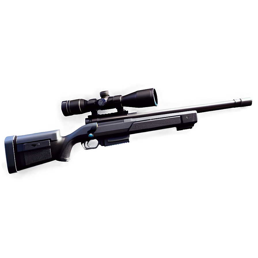 Compact Sniper Rifle Design Png 14 PNG Image