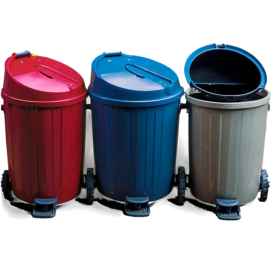 Compact Trash Bin Layout Png 13 PNG Image