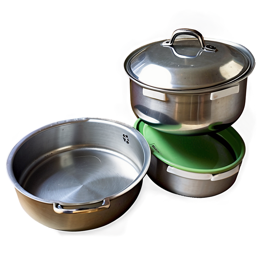 Compact Travel Cooking Pot Png Jfu81 PNG Image