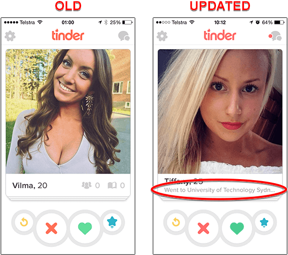 Comparisonof Dating App Profiles PNG Image