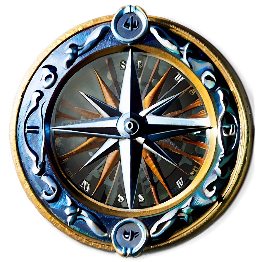 Compass And Anchor Png Nvd PNG Image