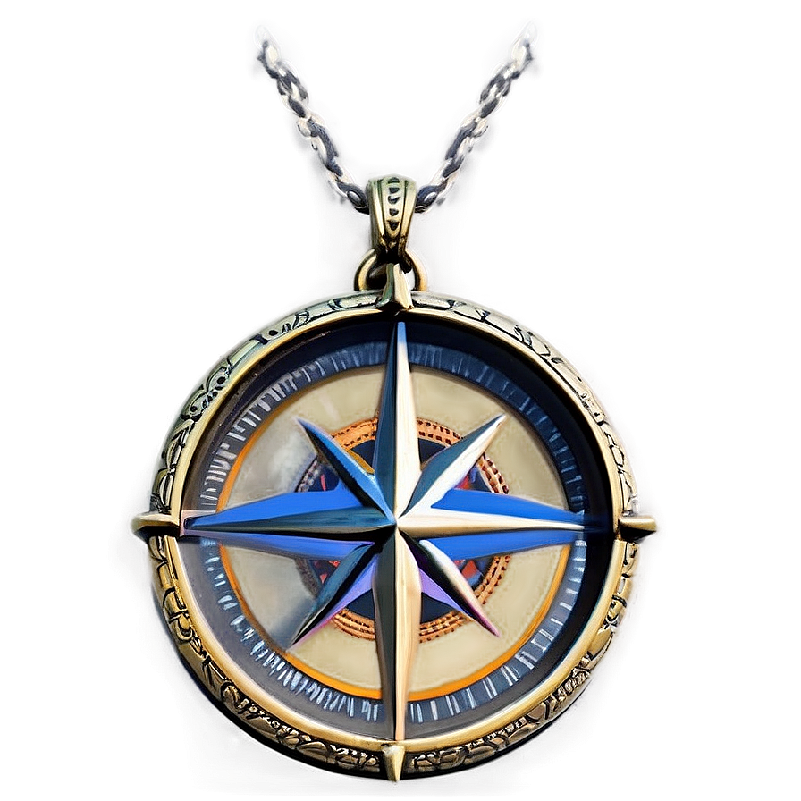 Compass Pendant Png Wbv PNG Image