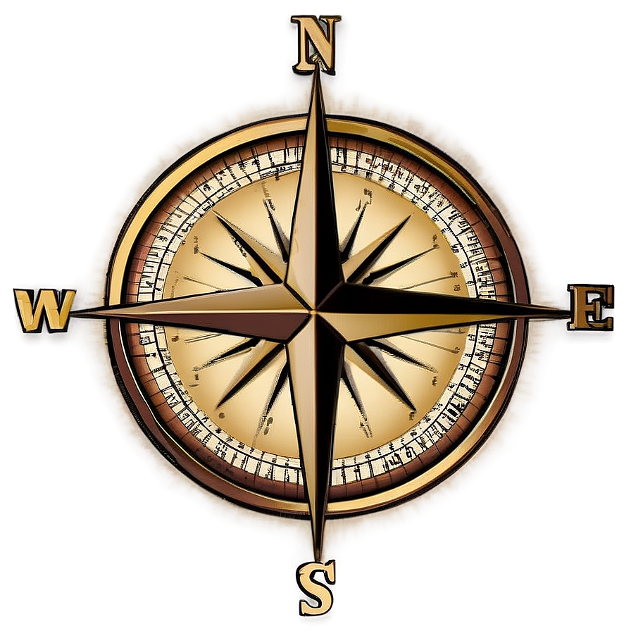 Compass Rose For Cartographers Png Fci57 PNG Image