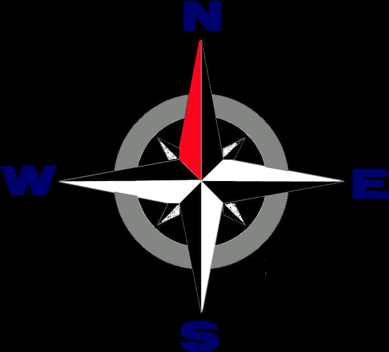 Compass Rose Graphic PNG Image