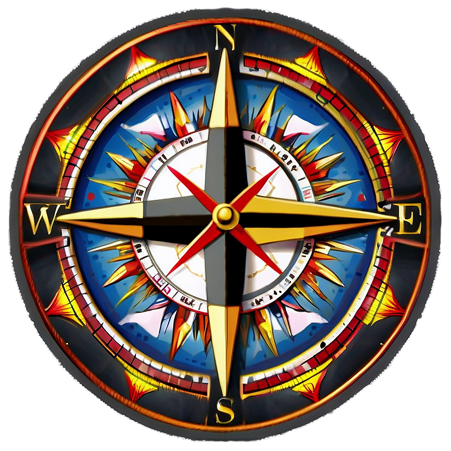 Compass Rose With Cardinal Points Png 05252024 PNG Image