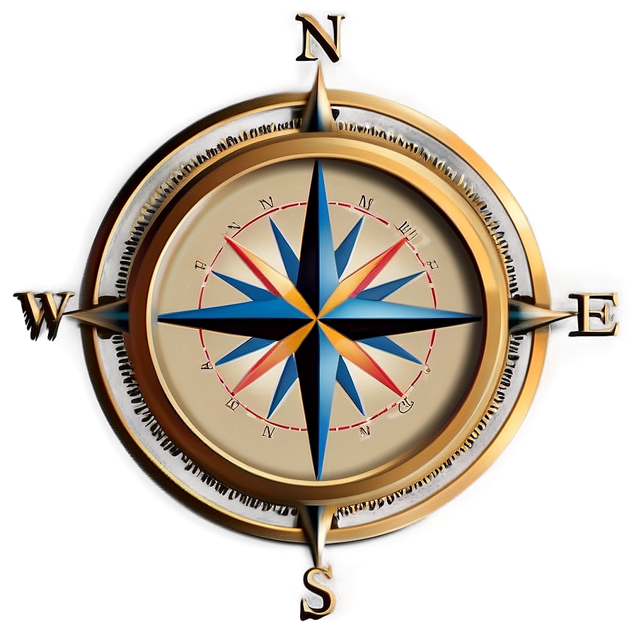 Compass Rose With Wind Directions Png Hti PNG Image