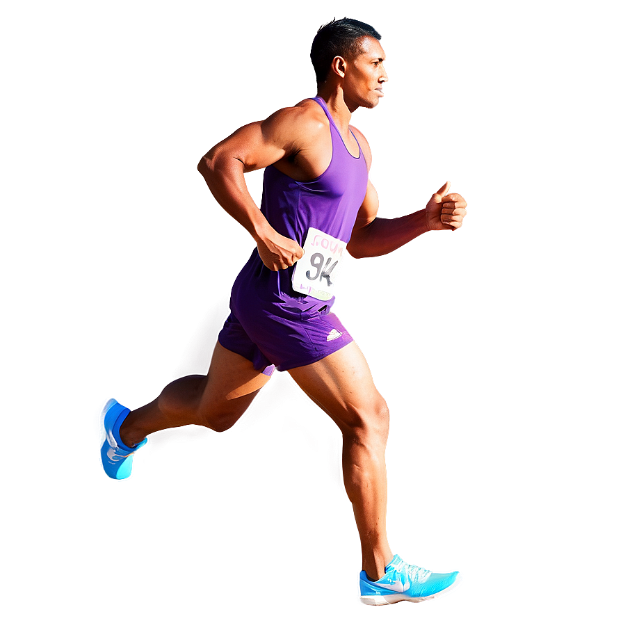 Competitive Runner Male Png Gfq86 PNG Image