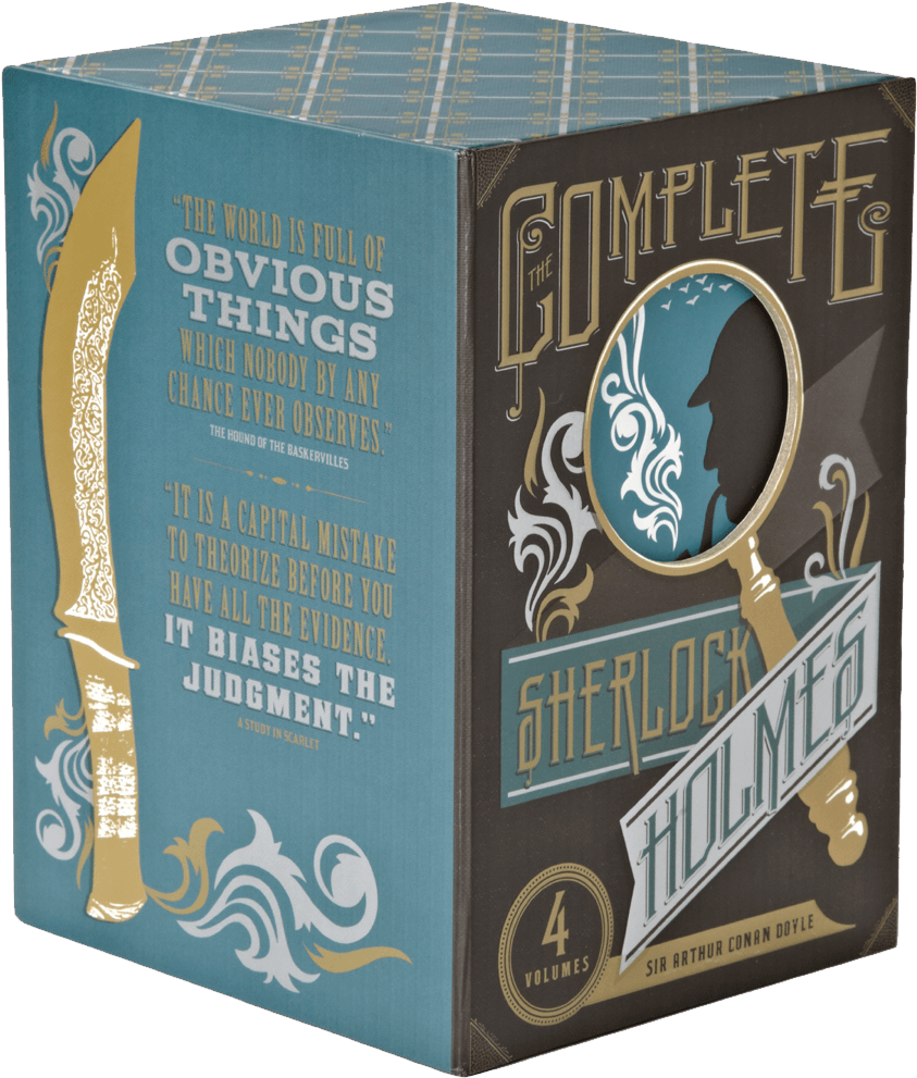 Complete Sherlock Holmes Collection Box Set PNG Image