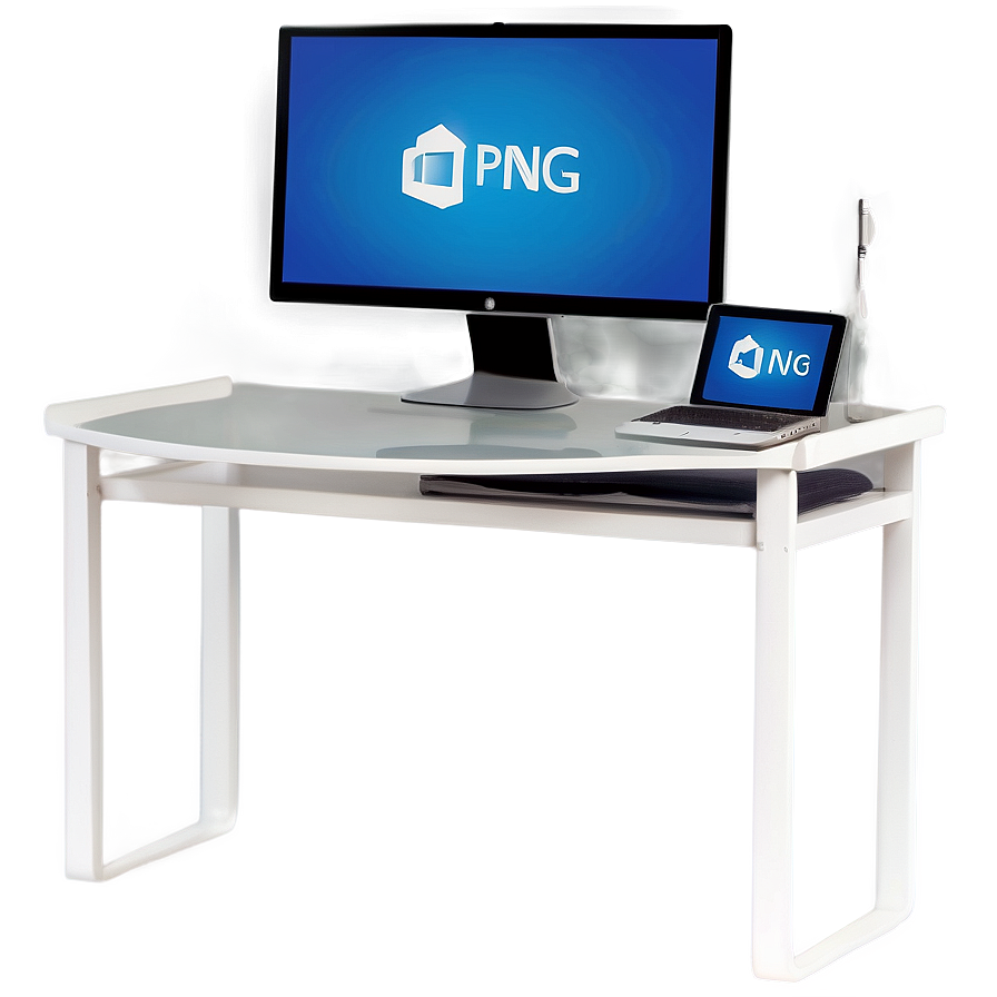 Computer Desk Mockup Png Ajj76 PNG Image