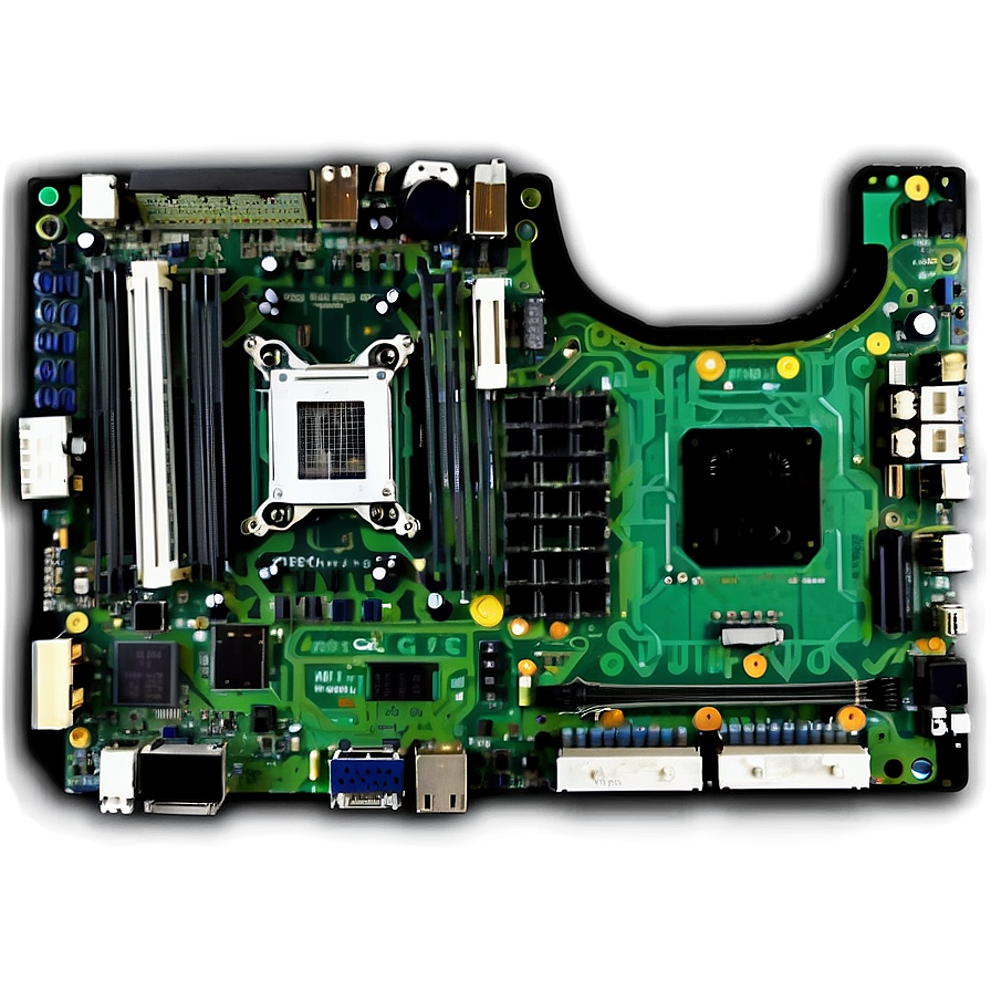 Computer Motherboard Diagram Png 06202024 PNG Image