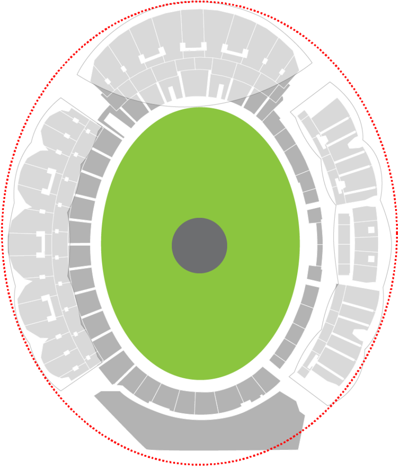 Concert Venue Layout Plan PNG Image