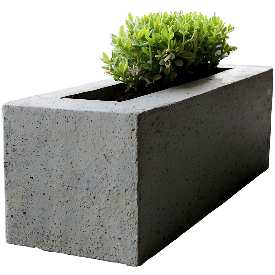 Concrete Planter Box Png 93 PNG Image