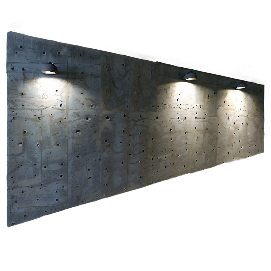 Concrete Wall With Lighting Png 66 PNG Image