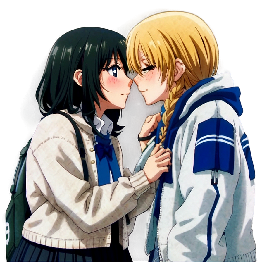 Confession Scene Anime Blush Png 05232024 PNG Image