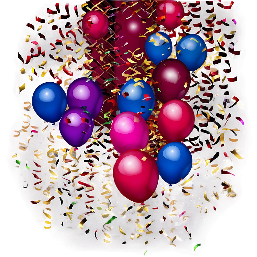 Confetti Background Png 29 PNG Image