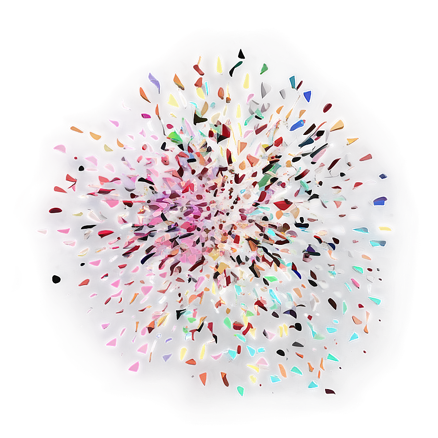 Confetti Blast Celebration Png Sui PNG Image