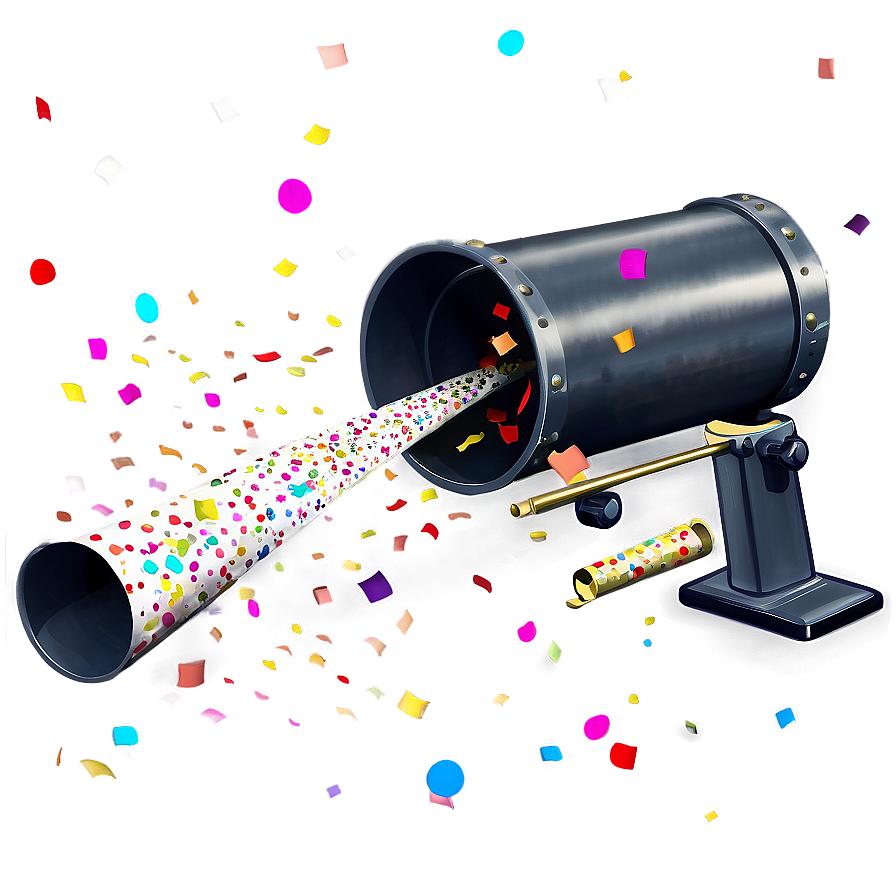 Confetti Cannon Extravaganza Png 27 PNG Image