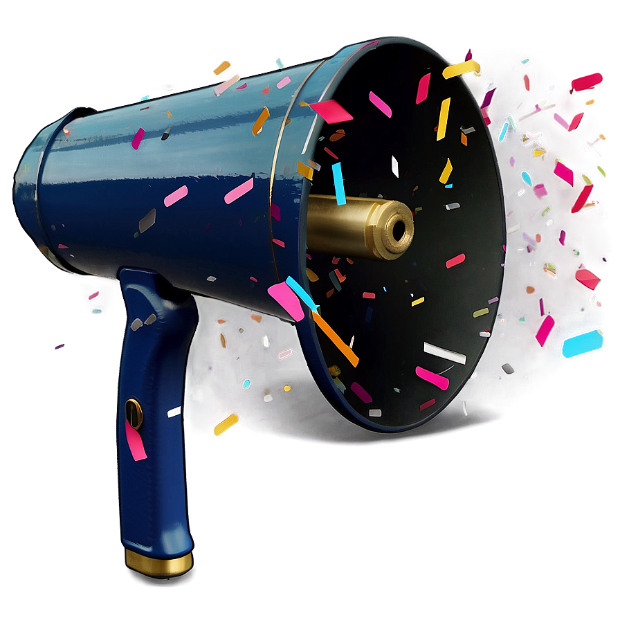 Confetti Cannon Surprise Png Opr PNG Image