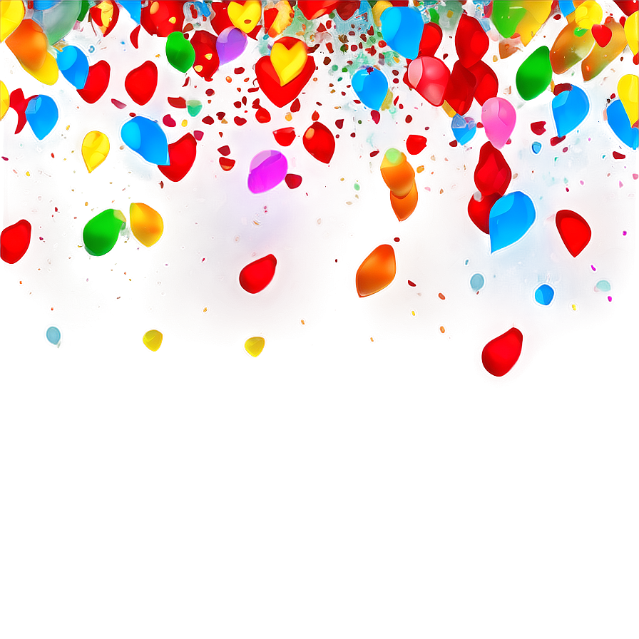 Confetti Colorful Blast Png 53 PNG Image