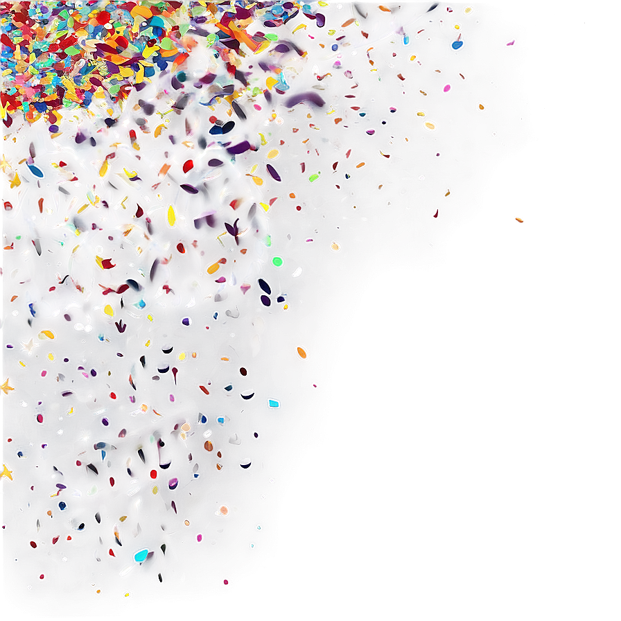 Confetti Rainbow Explosion Png Ayk PNG Image