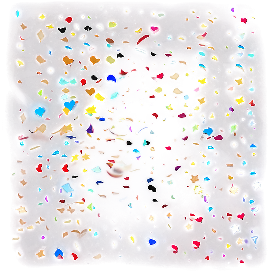 Confetti Shower Png 25 PNG Image