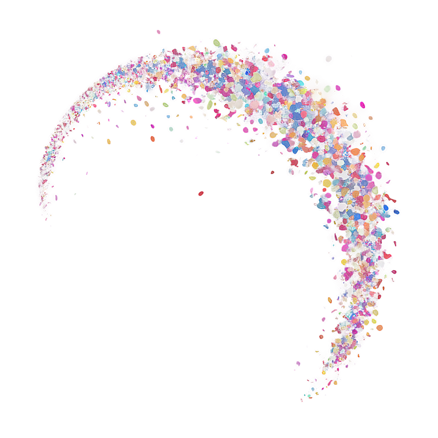 Confetti Wave Png 48 PNG Image