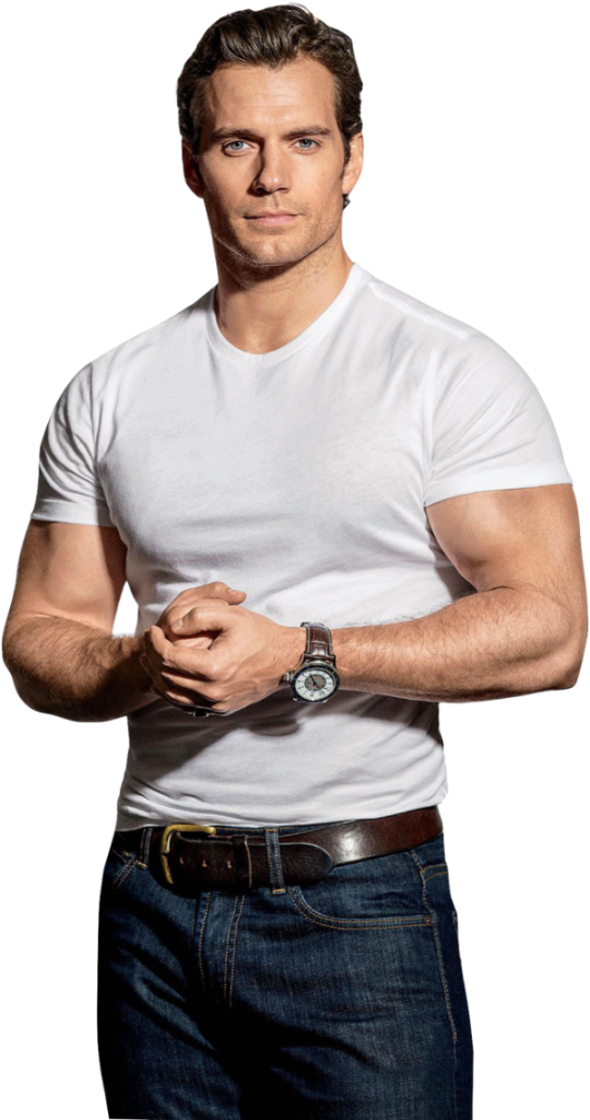 Confident Manin White Shirt PNG Image