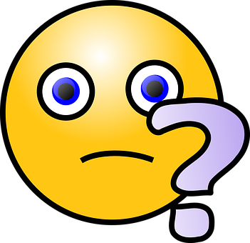 Confused Emojiwith Question Mark PNG Image