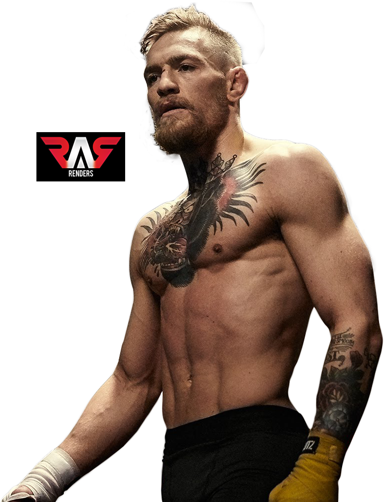 Conor Mc Gregor Confident Stance PNG Image