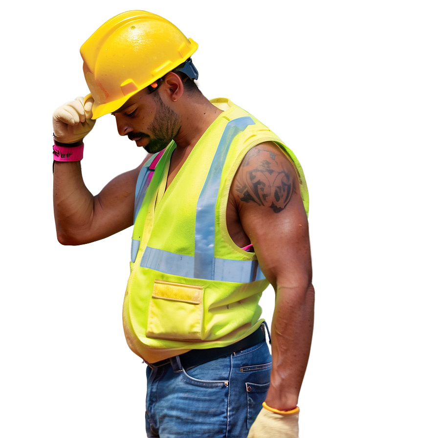 Construction Worker Break Png 05242024 PNG Image