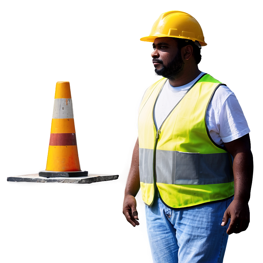 Construction Worker Silhouette Png 1 PNG Image