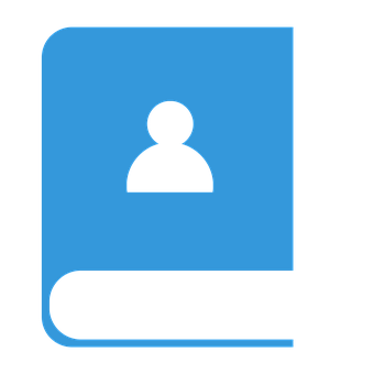 Contact Book Icon PNG Image