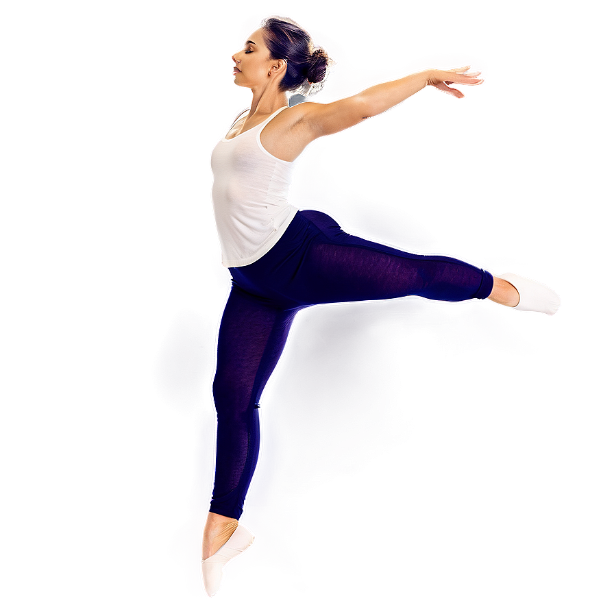 Contemporary Dancer Leap Png Rnk PNG Image