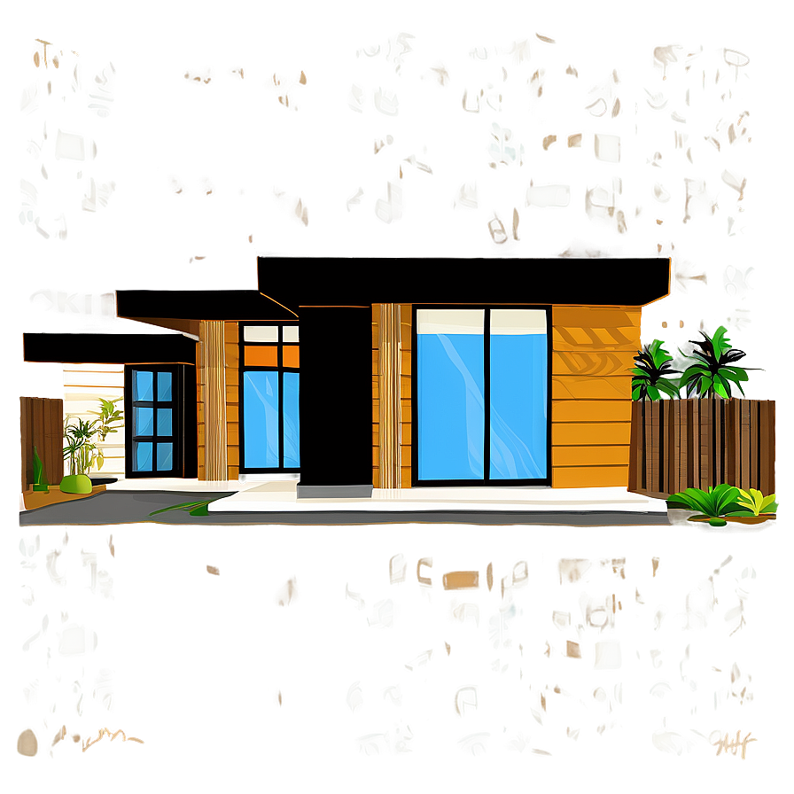 Contemporary Home Architecture Png Pbj99 PNG Image