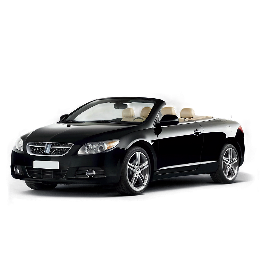 Convertible Black Car Png Vam66 PNG Image