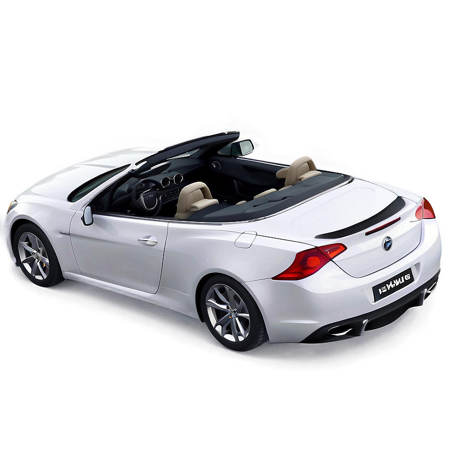 Convertible Car Rear Png Bav PNG Image